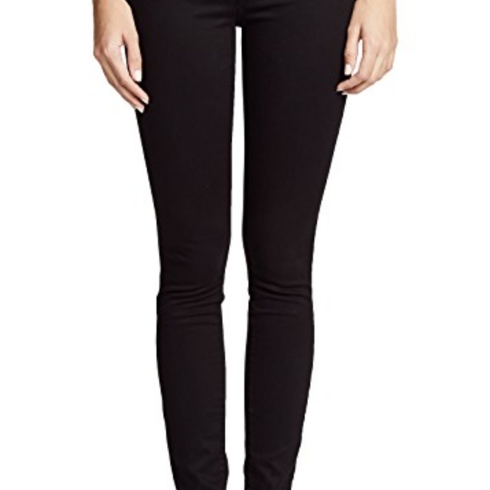 NWT J Brand 485 highrise supper Skinny Jeans black